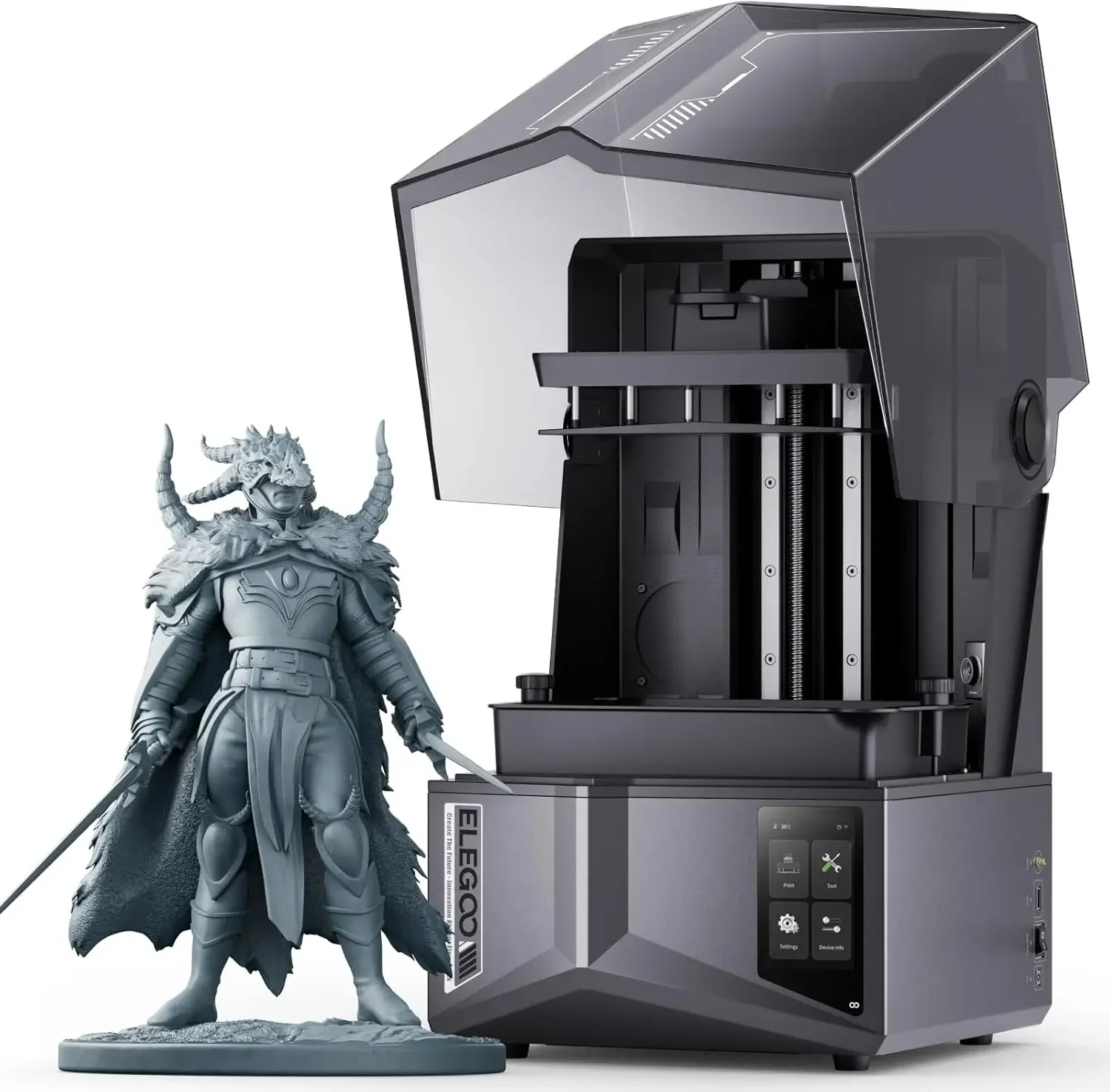 Drukarka 3D Saturn 4 Ultra 12K – 12K Monochrome Lcd Resin 3D Printer recenzja i cena